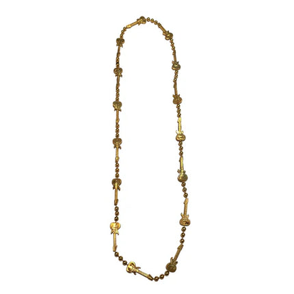 Guitar Beaded 36 Inch Necklace - Assorted Colors