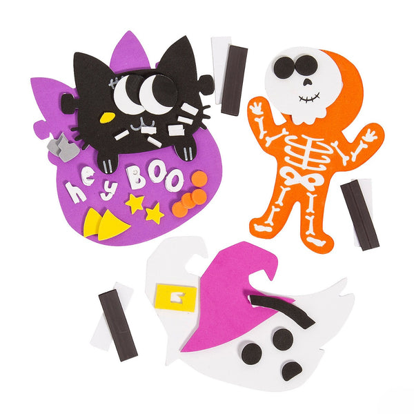 Halloween Boo Crew Magnet Craft Kit - 12