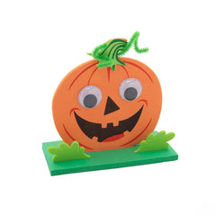 Halloween Trick-or-Treat Giveaway 3D Pumpkin Craft Kit - Makes 12