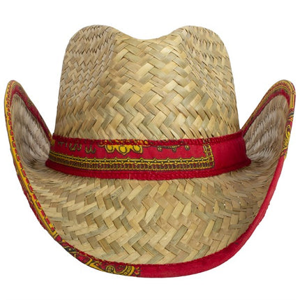 Handmade Bandana-Rolled Cowboy Hat