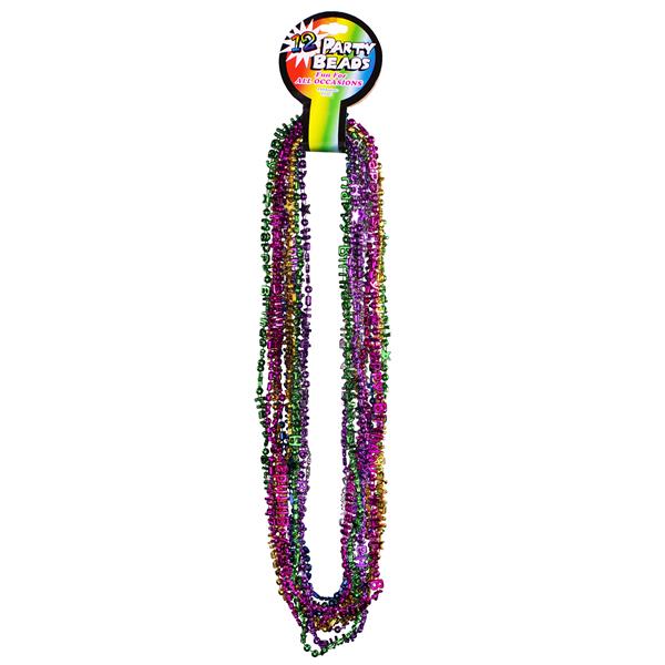 Happy Birthday Bead Necklaces - Pack of 12
