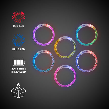 LED Bubble Bracelets
