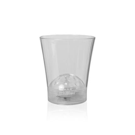 LED Disco Ball Rocks Glass - 8 oz