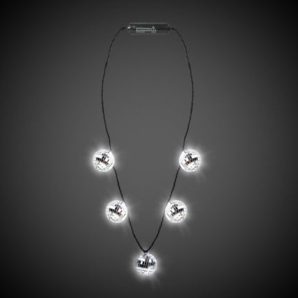 LED Disco Balls Necklace