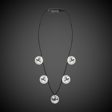 LED Disco Balls Necklace