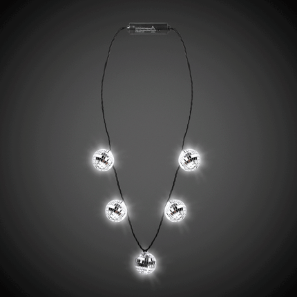 LED Disco Balls Necklace