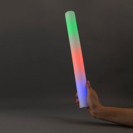 LED Light Up 16 Inch Sound Activated Foam Stick Baton - Multicolor