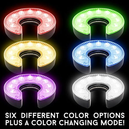 LED golf hole lights