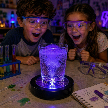 LED light up coasters for kids fun