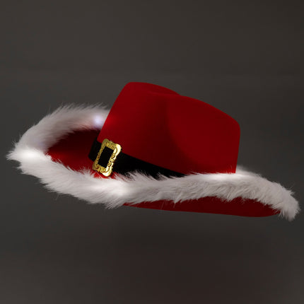 LED light up Santa hat 