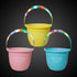 Led Easter Bunny Baskets - 3 Per Pack