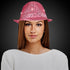 LED Light Up Flashing Pink Sequin Fedora Hat