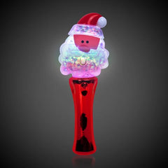 LED Light Up Santa Spinner Wand