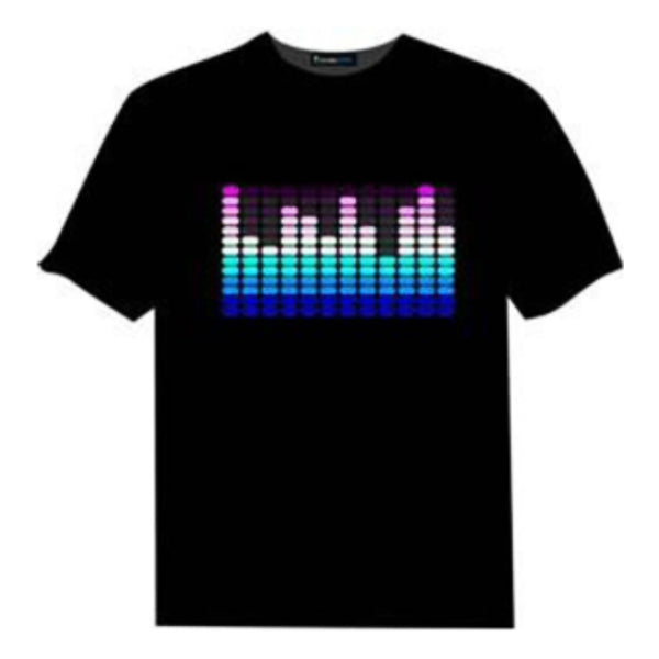 LED Equalizer T-Shirt – Party Glowz