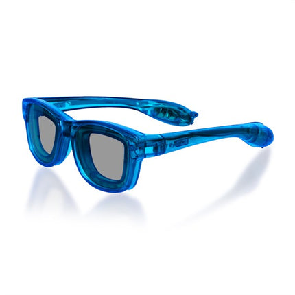 LED Blue Retro Sunglasses