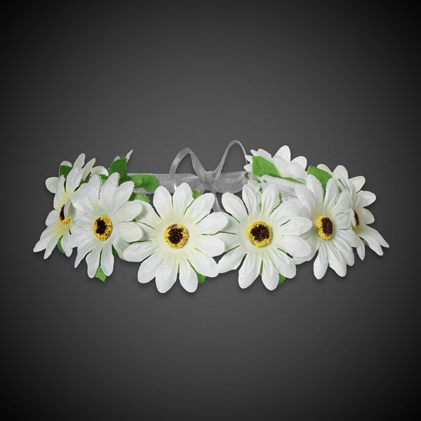 LED Daisy Flower Halo Headband