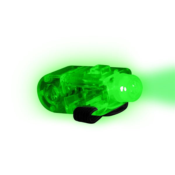 Green LED Finger Light Rings