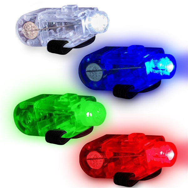 LED Light Up Finger Light Rings - Assorted