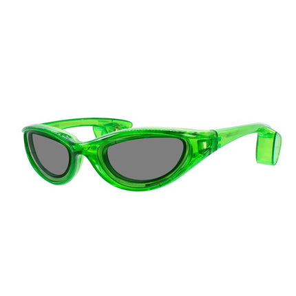 LED Flashing Green Sunglasses