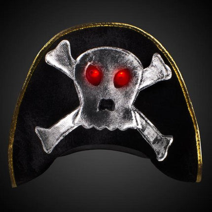 LED Flashing Pirate Hat