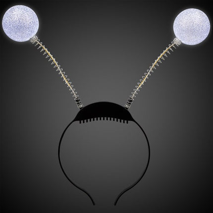 LED Glitter Bobble Headband