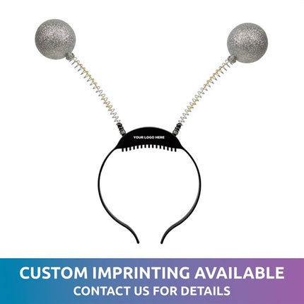 LED Glitter Bobble Headbopper - Custom Imprint