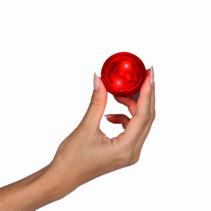 LED Impact Activated Red Bounce Ball