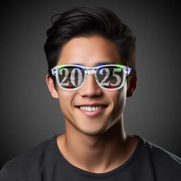 LED Light Up 2025 Retro Sunglasses