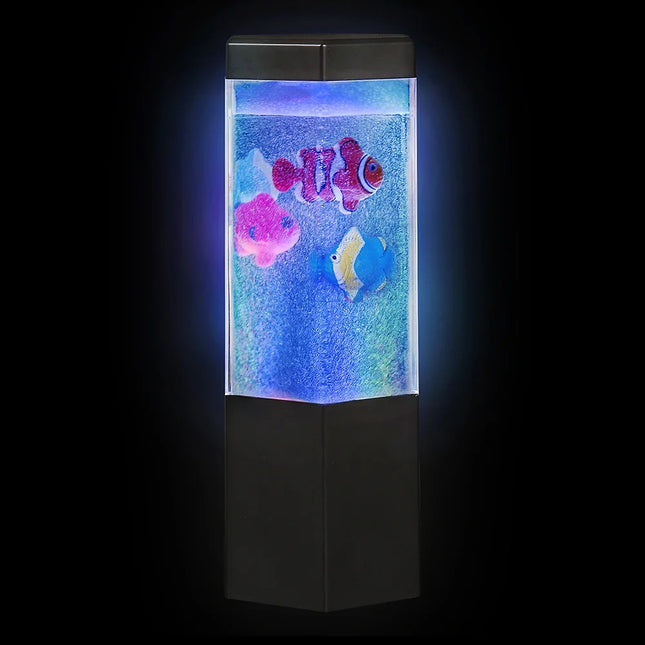 LED Light Up 9 Inch Fish Tank Lamp