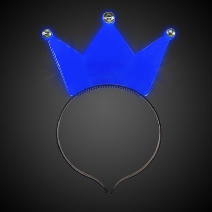 LED Light Up Assorted Crown Headbands