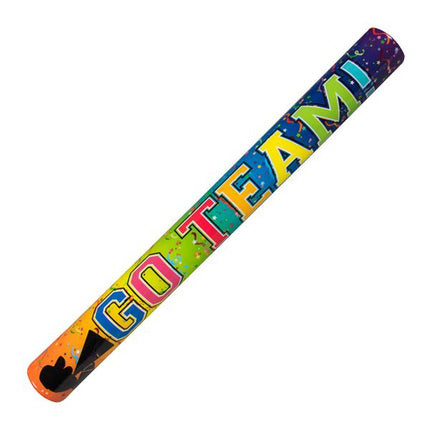 LED Light Up Flashing Go Team Cheer Foam Stick
