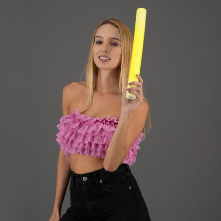 Custom LED Light Up Flashing Foam Stick Batons - Personalized Sticks