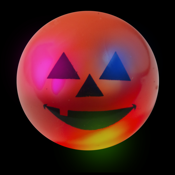 LED Light Up Halloween Pumpkin Ring