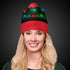 LED Light Up Holiday Knit Beanie