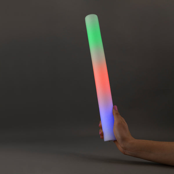 Multicolor LED Light Up Foam Stick Baton