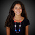 LED Light Up Patriotic Star Bead Necklace