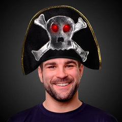 LED Light Up Pirate Hat