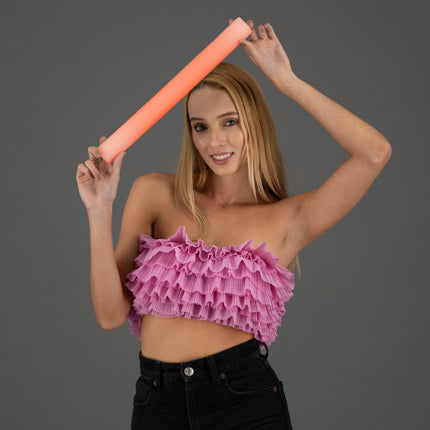 LED Light Up Flashing Red Foam Stick Baton