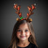 LED Light Up Reindeer Antlers Headband