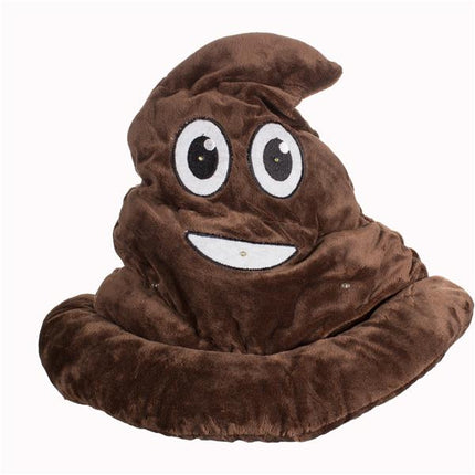 LED Lighted Poop Emojicon Hat