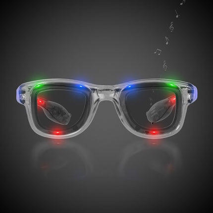 LED Multi-Color Retro Sunglasses