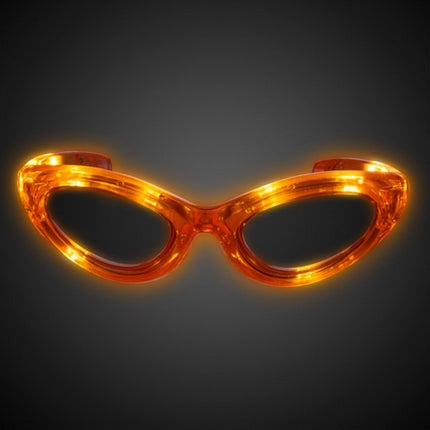 LED Orange Sunglasses