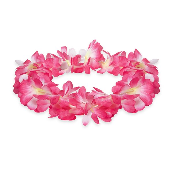 LED Pink Flowers Halo Lei Headband