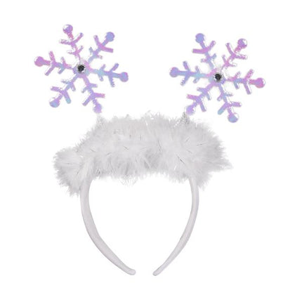 LED Snowflake HeadBopper