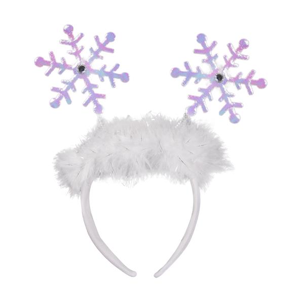 LED Snowflake HeadBopper