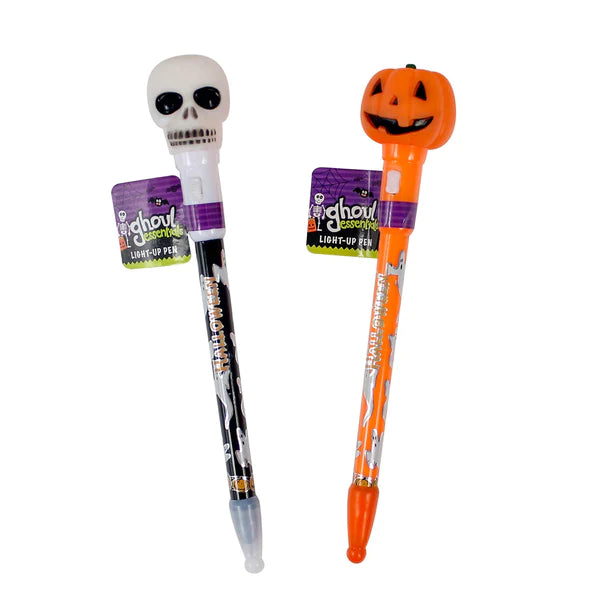 7.5" Light Up Halloween Pen