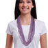 Lavender 7mm Bead 33 Inch Necklaces