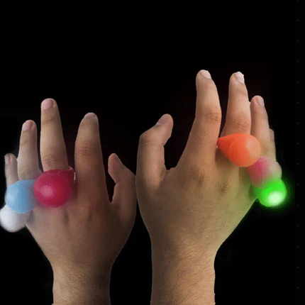 LED Flashing Jelly Rings