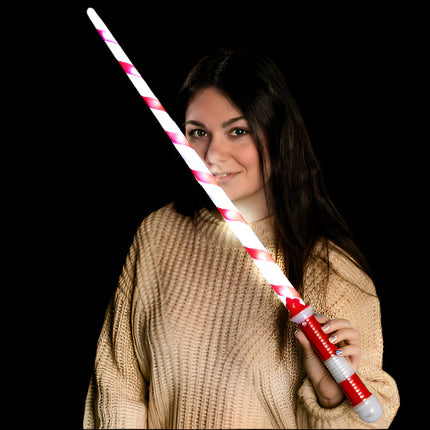 Light Up Candy Cane Sword