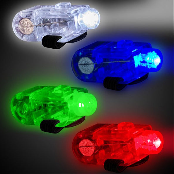 LED Light Up Finger Light Rings - Assorted